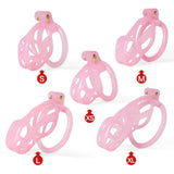 Ice Vision Pink Cobra Chastity Cage Type XL