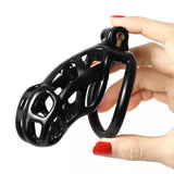 Mamba Spiked Black Chastity Cage