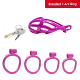 Standard Purple Stripe Cobra Chastity Kits