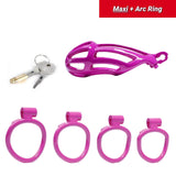 Maxi Purple Stripe Cobra Chastity Kits