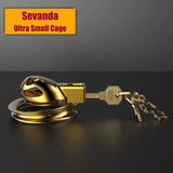 Cobra Sevanda Short Golden Chastity Cage